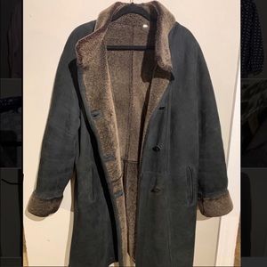 Shearling coat from Neiman Marcus